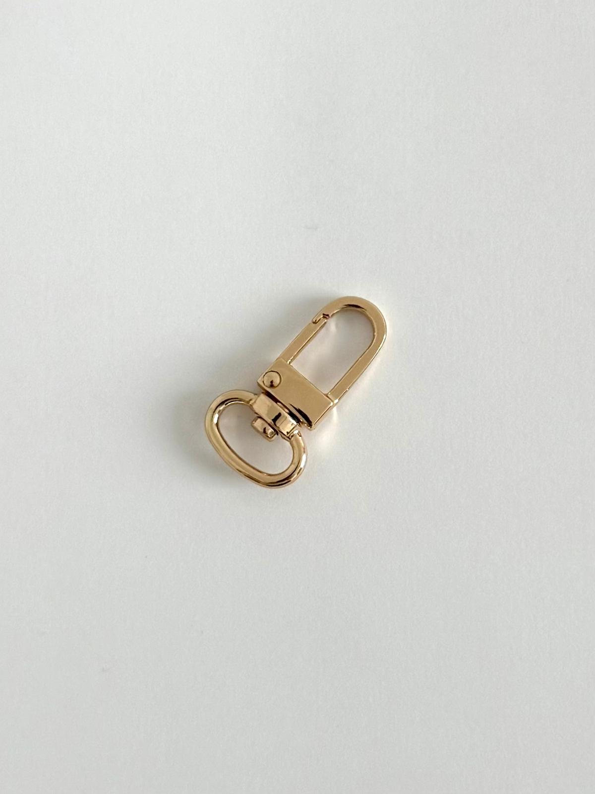 1/2 Inch (13mm) Gold Swivel Clasp
