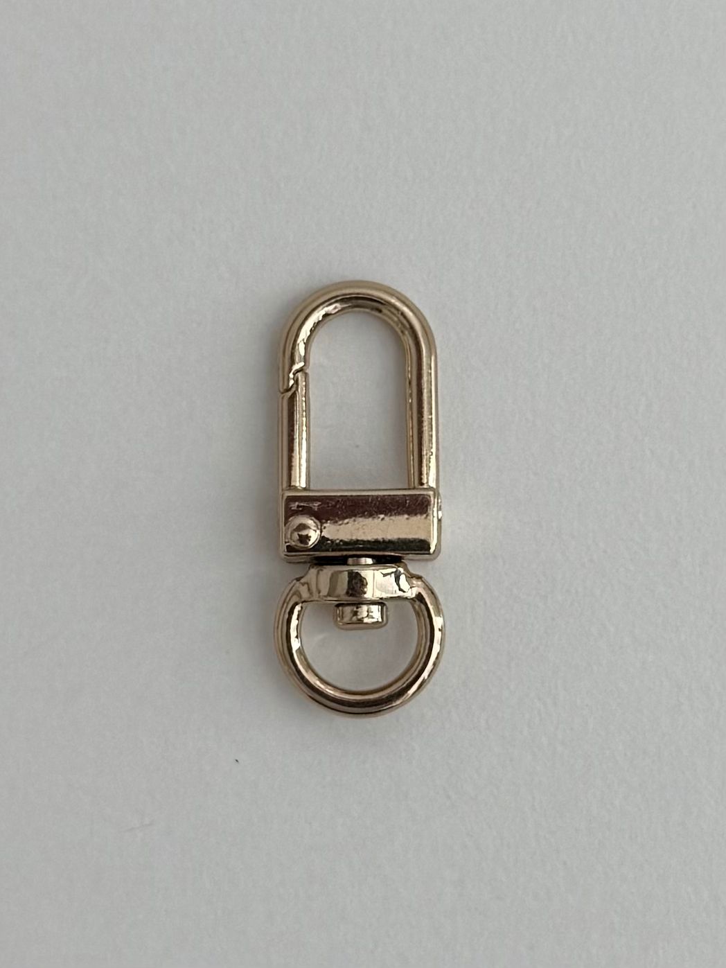 3/8" (10mm) Light Gold Swivel Clasp