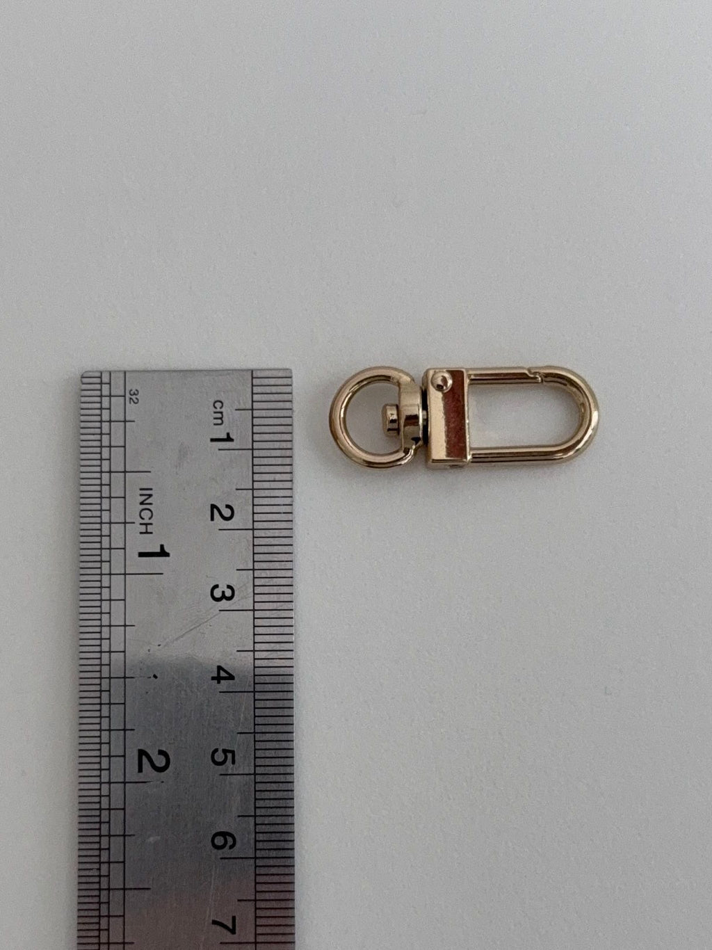 3/8" (10mm) Light Gold Swivel Clasp