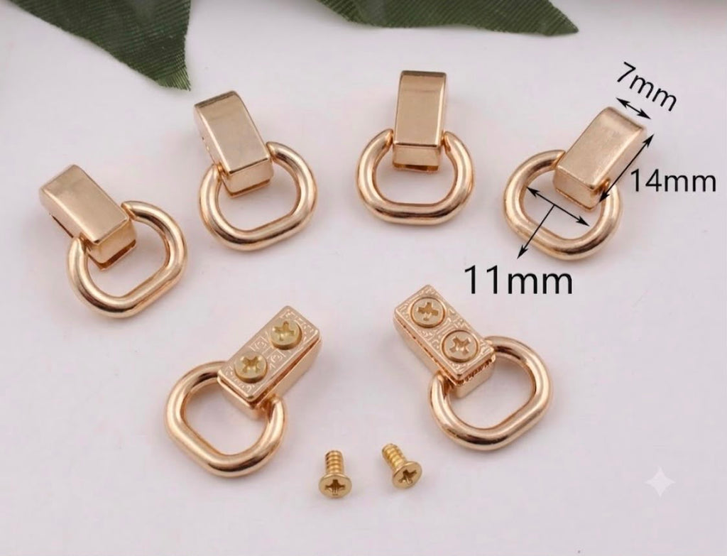 11mm Chain Connector – Light Gold
