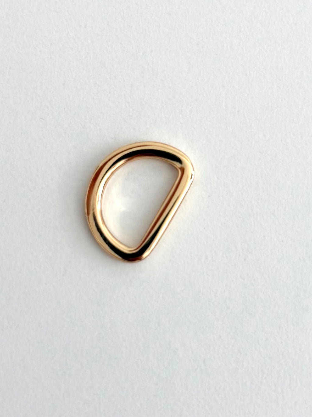 5/8" (15mm) Gold D-Ring