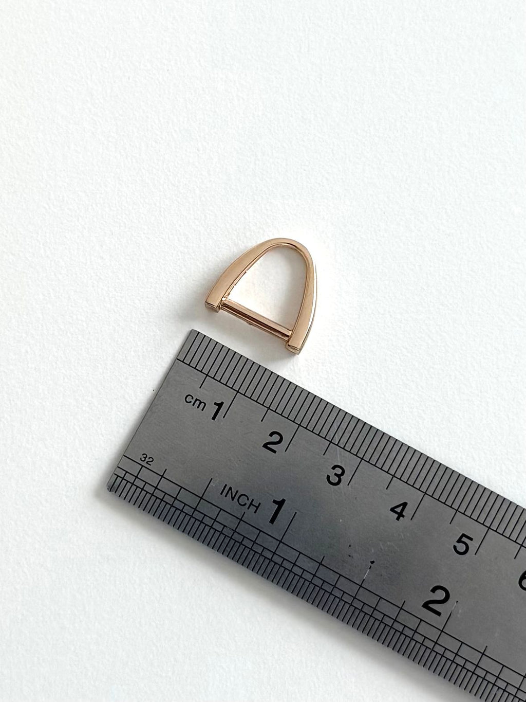 3/8" (10mm) Gold D-Rings