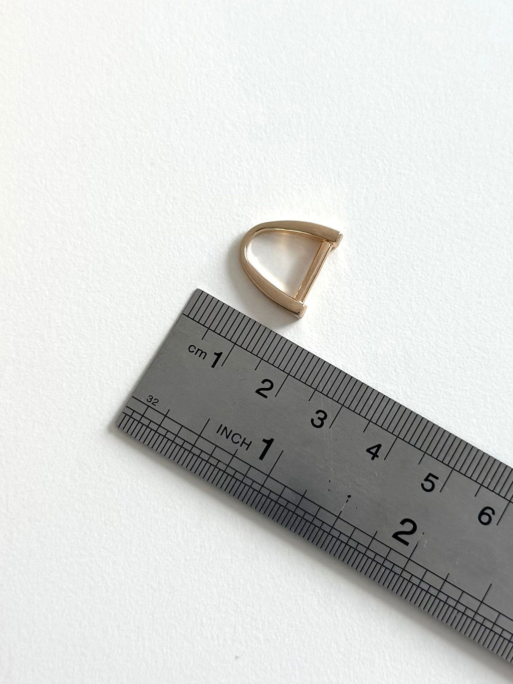 3/8" (10mm) Gold D-Rings