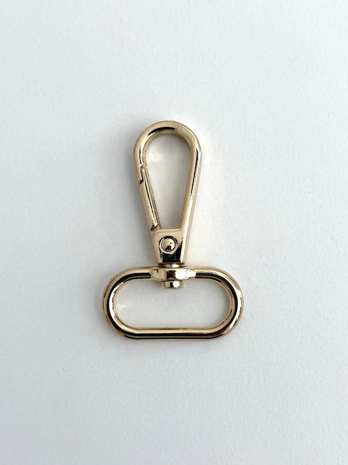 1 inch (25 mm) Gold Swivel Clasp