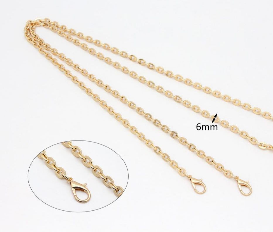Gold Metal Purse Chain