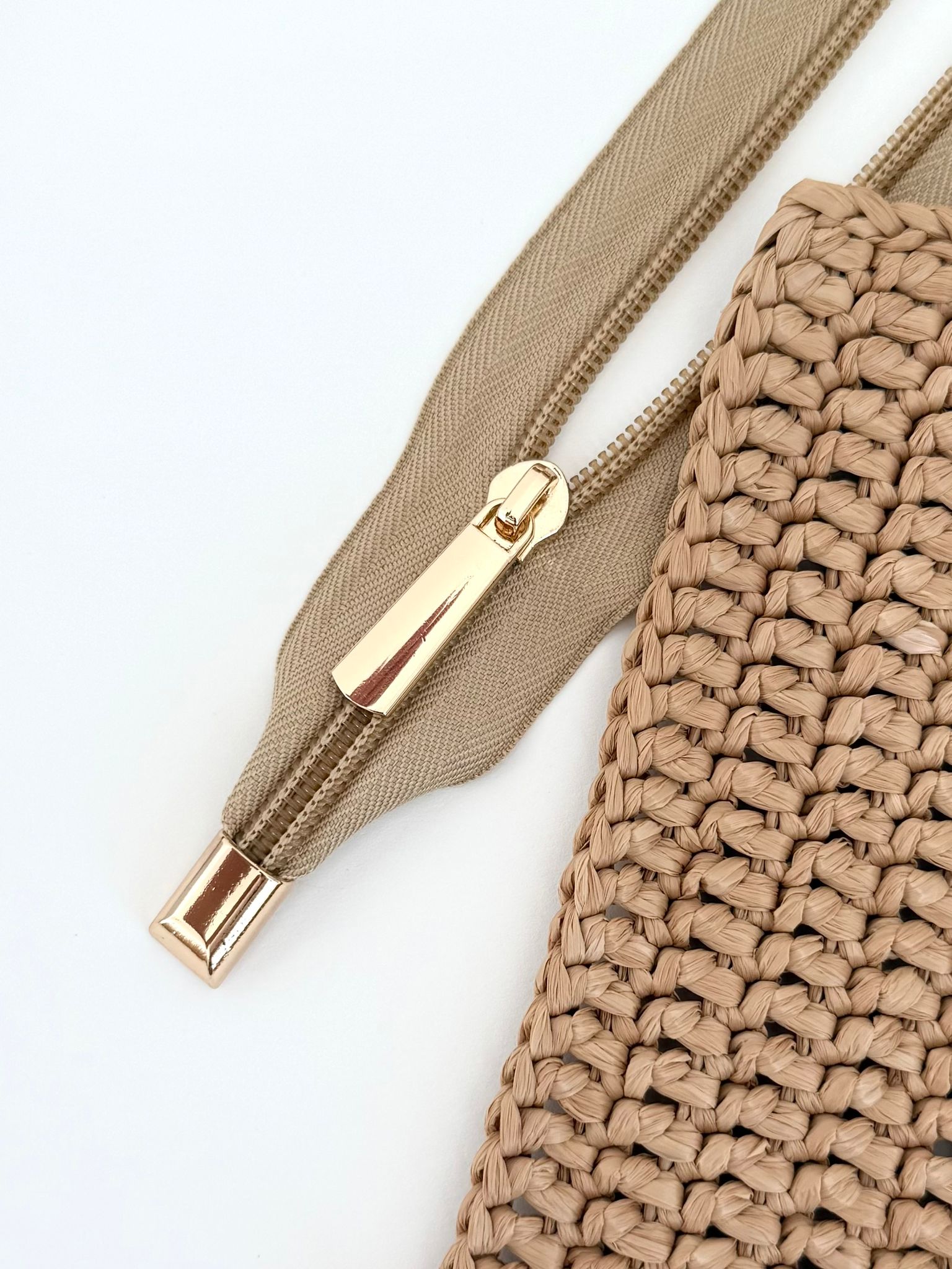 Light Gold & Khaki No. 5 Zipper