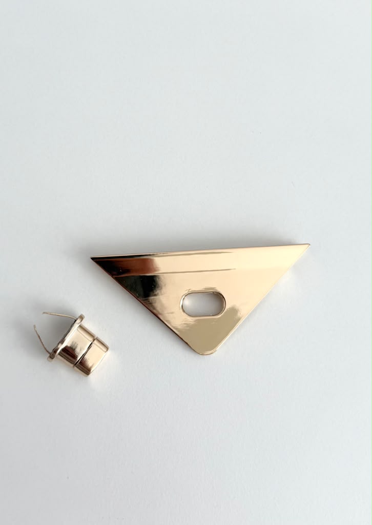 Purse Twist Lock – Gold