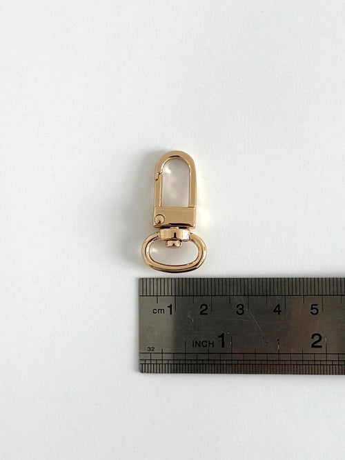 1/2 Inch (13mm) Gold Swivel Clasp